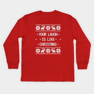 Wynonna Earp Christmas Kids Long Sleeve T-Shirt